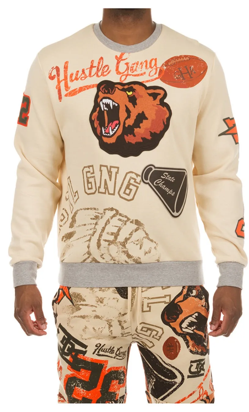Hustle Gang Men’s Sweater- By Rapper TI sold by Unleashed Streetwear