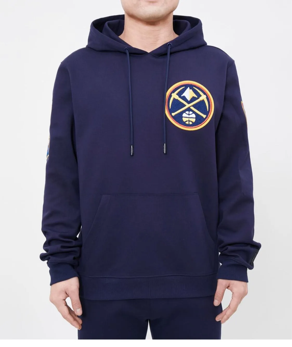 Men’s Pro Standard Denver Nuggets 2 Piece Sweat Suit Set sold by Unleashed Streetwear