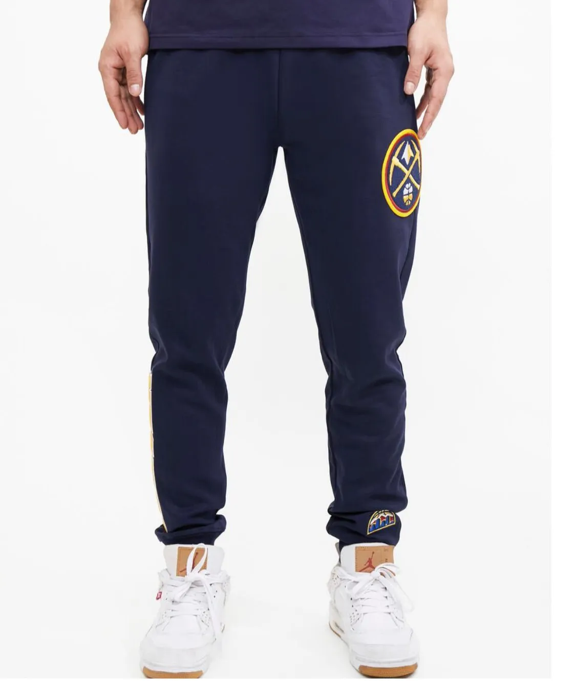 Men’s Pro Standard Denver Nuggets 2 Piece Sweat Suit Set sold by Unleashed Streetwear product image thumbnail 3