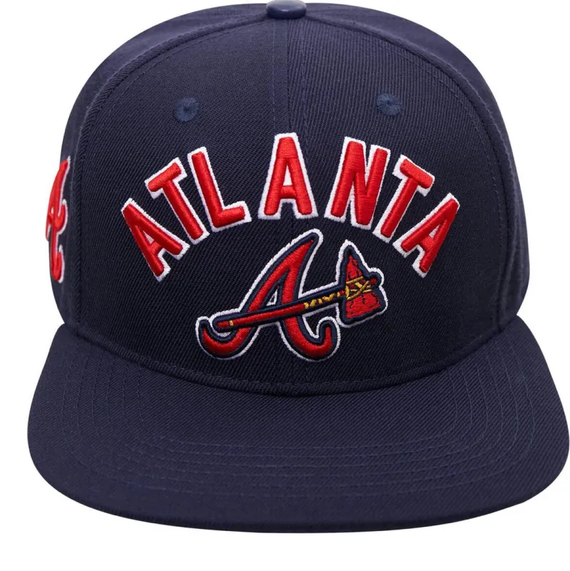 Pro Standard Atlanta Braves SnapBack Hat sold by Unleashed Streetwear