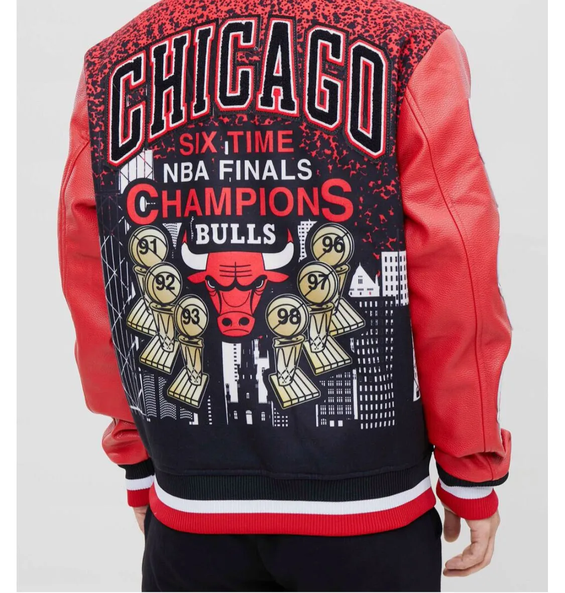 Men’s Pro Standard Chicago Bulls Men’s Jacket sold by Unleashed Streetwear product image thumbnail 4