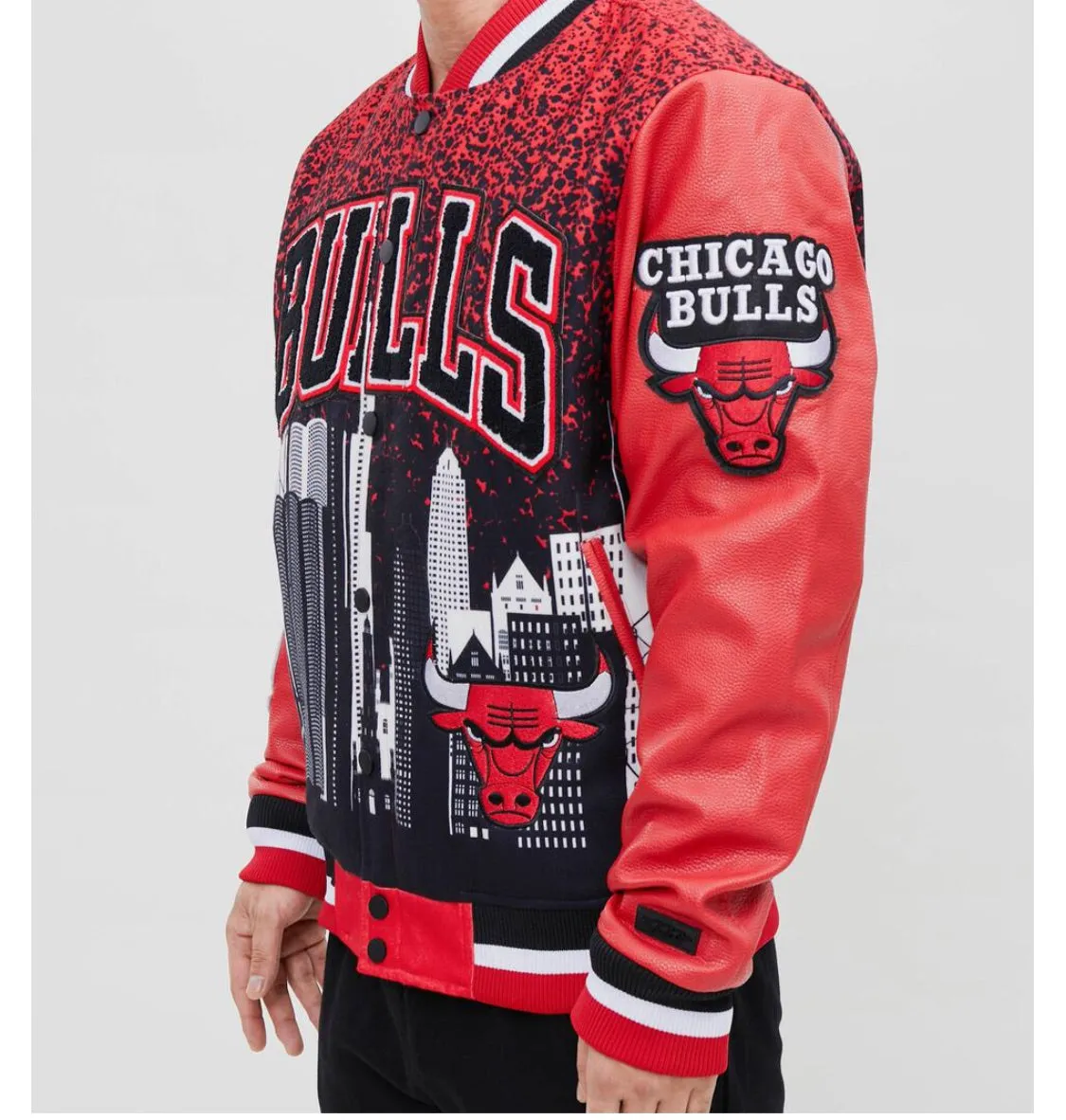 Men’s Pro Standard Chicago Bulls Men’s Jacket sold by Unleashed Streetwear product image thumbnail 2