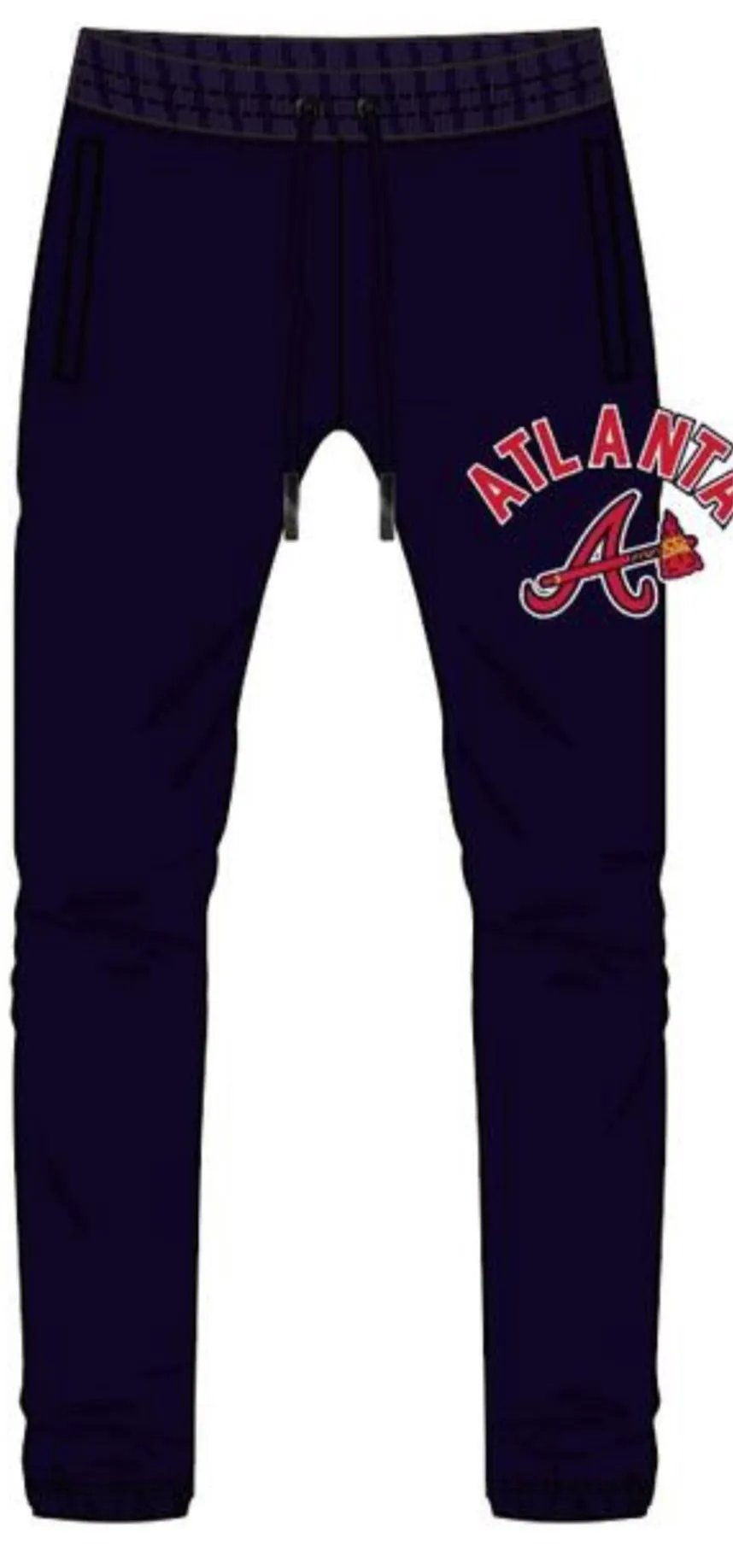 Men’s Pro Standard Atlanta Braves 2 Piece Hoodie Set sold by Unleashed Streetwear product image thumbnail 2