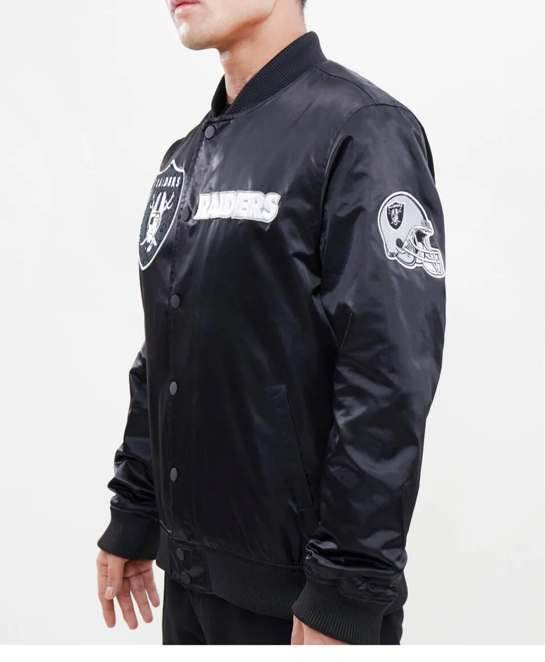 Men’s Pro Standard Las Vegas Raiders Jacket sold by Unleashed Streetwear product image thumbnail 2