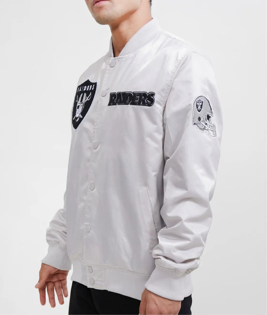 Men’s Pro Standard Las Vegas Raiders Jacket Sports sold by Unleashed Streetwear product image thumbnail 2
