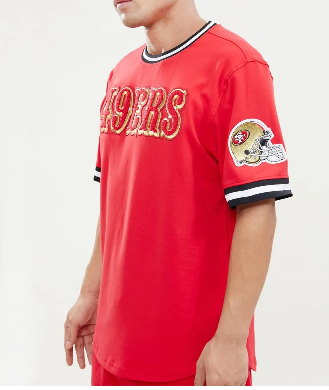 Pro Standard Men’s San Francisco 49ers Jersey Tee Shirt sold by Unleashed Streetwear product image thumbnail 2