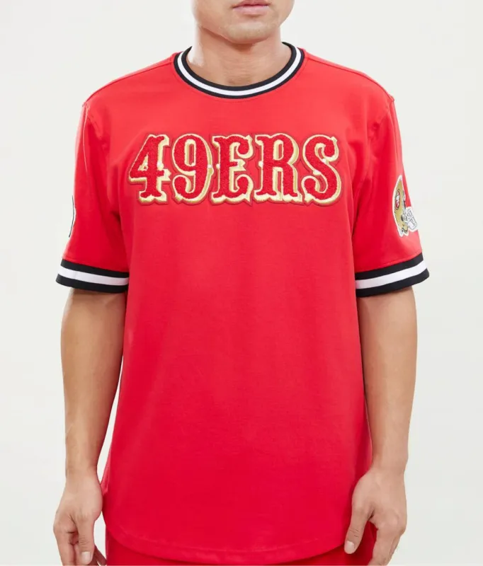 Pro Standard Men’s San Francisco 49ers Jersey Tee Shirt sold by Unleashed Streetwear