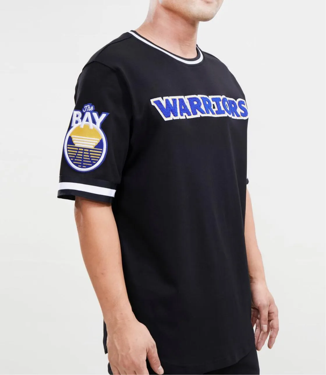 Pro Standard Men’s Golden State Warriors Jersey Tee Shirt sold by Unleashed Streetwear product image thumbnail 2