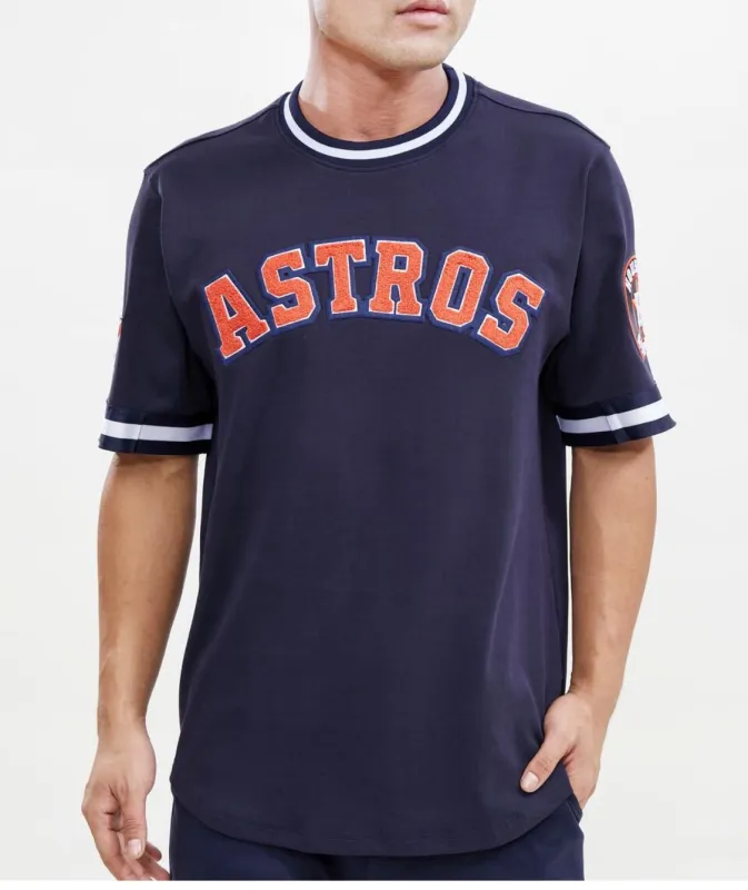Pro Standard Men’s Houston Astro’s Jersey Tee Shirt sold by Unleashed Streetwear