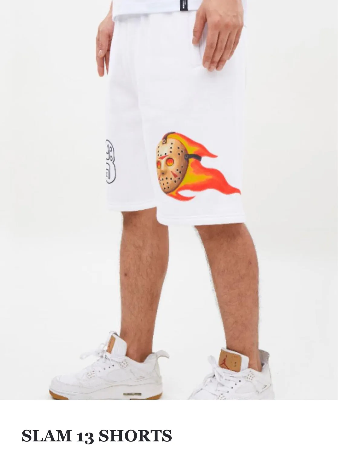 Roku Jason Mask Men’s 2 Piece Shorts Set sold by Unleashed Streetwear product image thumbnail 2