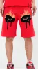 Roku Men’s Red 2 Piece Rhinestone Shorts Set sold by Unleashed Streetwear