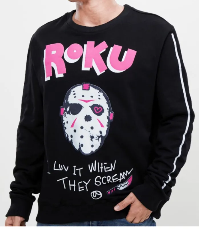 Roku Men’s Crew Neck Sweater Shirt sold by Unleashed Streetwear