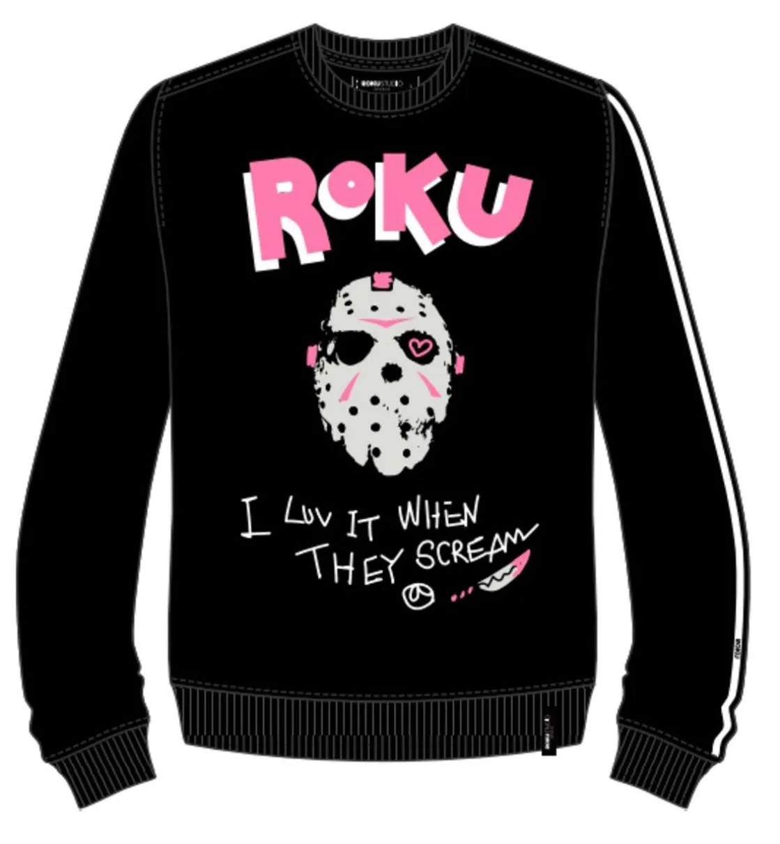 Roku Men’s Crew Neck Sweater Shirt sold by Unleashed Streetwear product image thumbnail 2