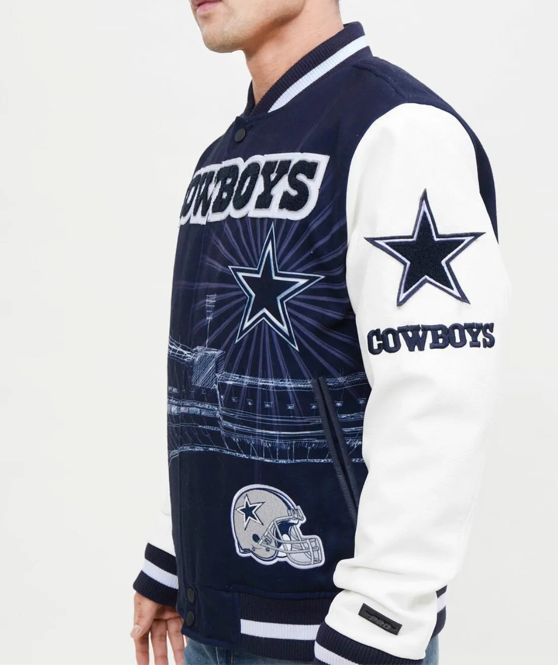Men’s Pro Standard Dallas Cowboys Men’s Jacket sold by Unleashed Streetwear product image thumbnail 2
