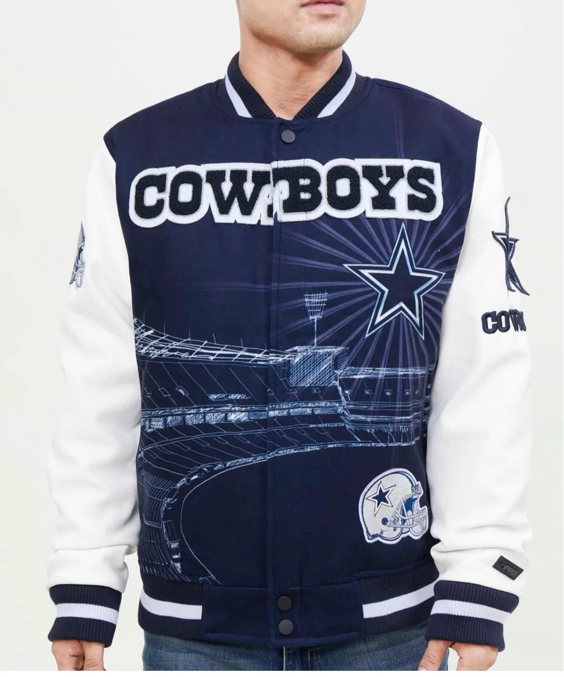 Men’s Pro Standard Dallas Cowboys Men’s Jacket sold by Unleashed Streetwear