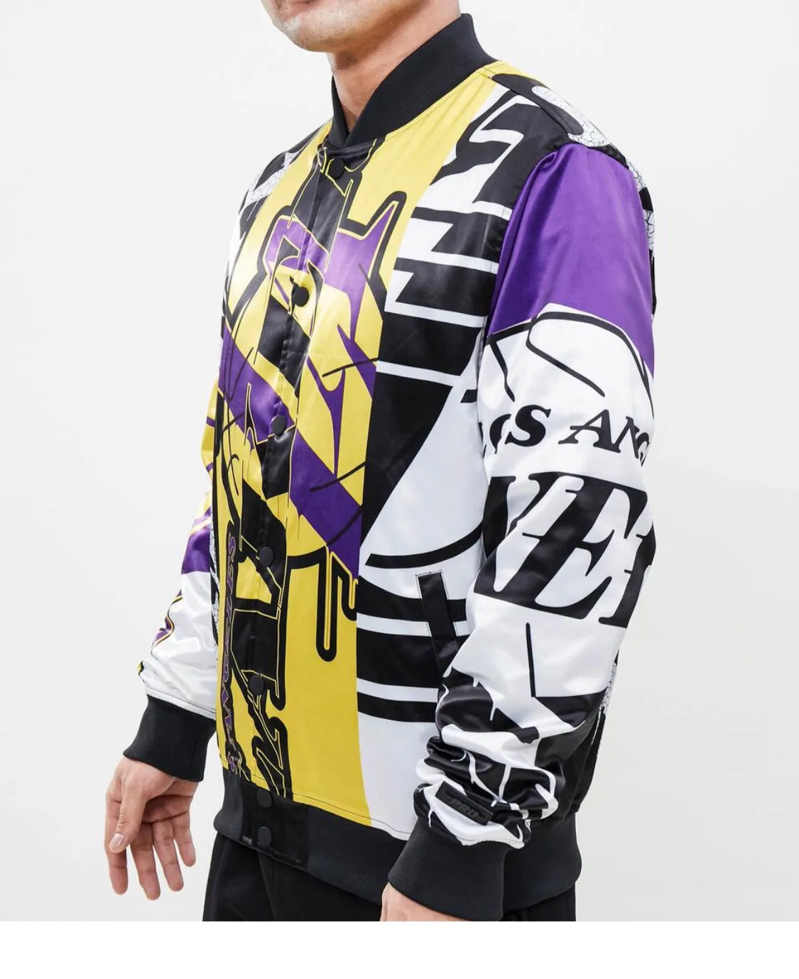 Men’s Pro Standard LA Lakers Jacket sold by Unleashed Streetwear product image thumbnail 2