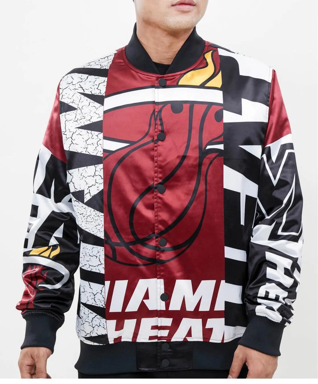 Men’s Pro Standard Miami Heat Jacket sold by Unleashed Streetwear
