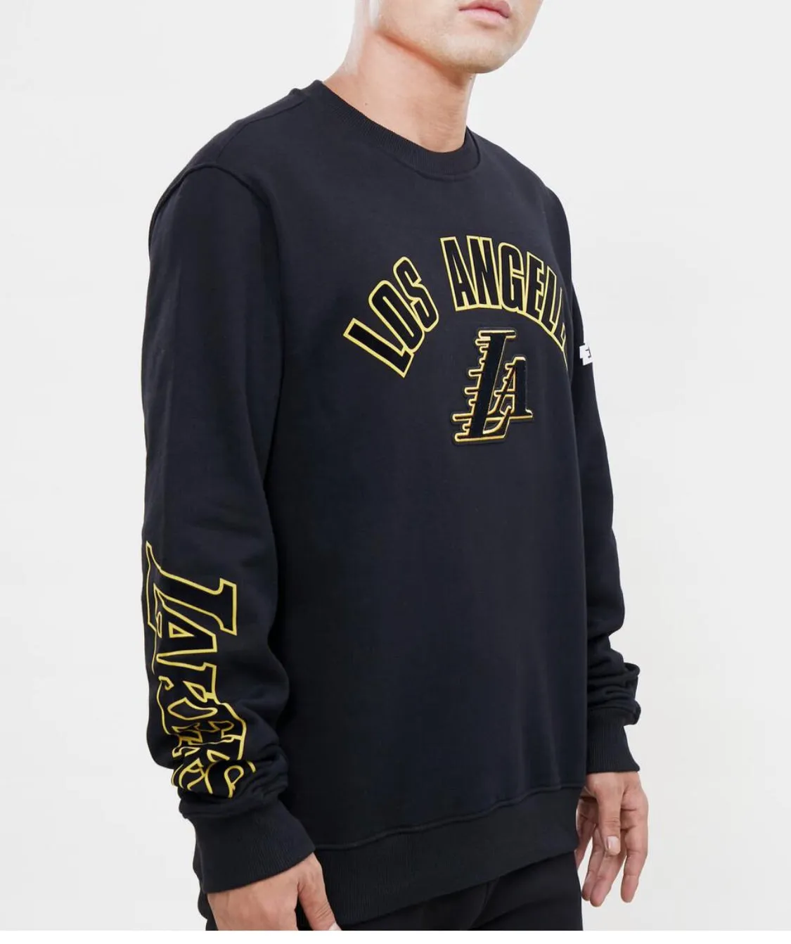 Pro Standard LA Lakers Crew Sweatshirt sold by Unleashed Streetwear product image thumbnail 2