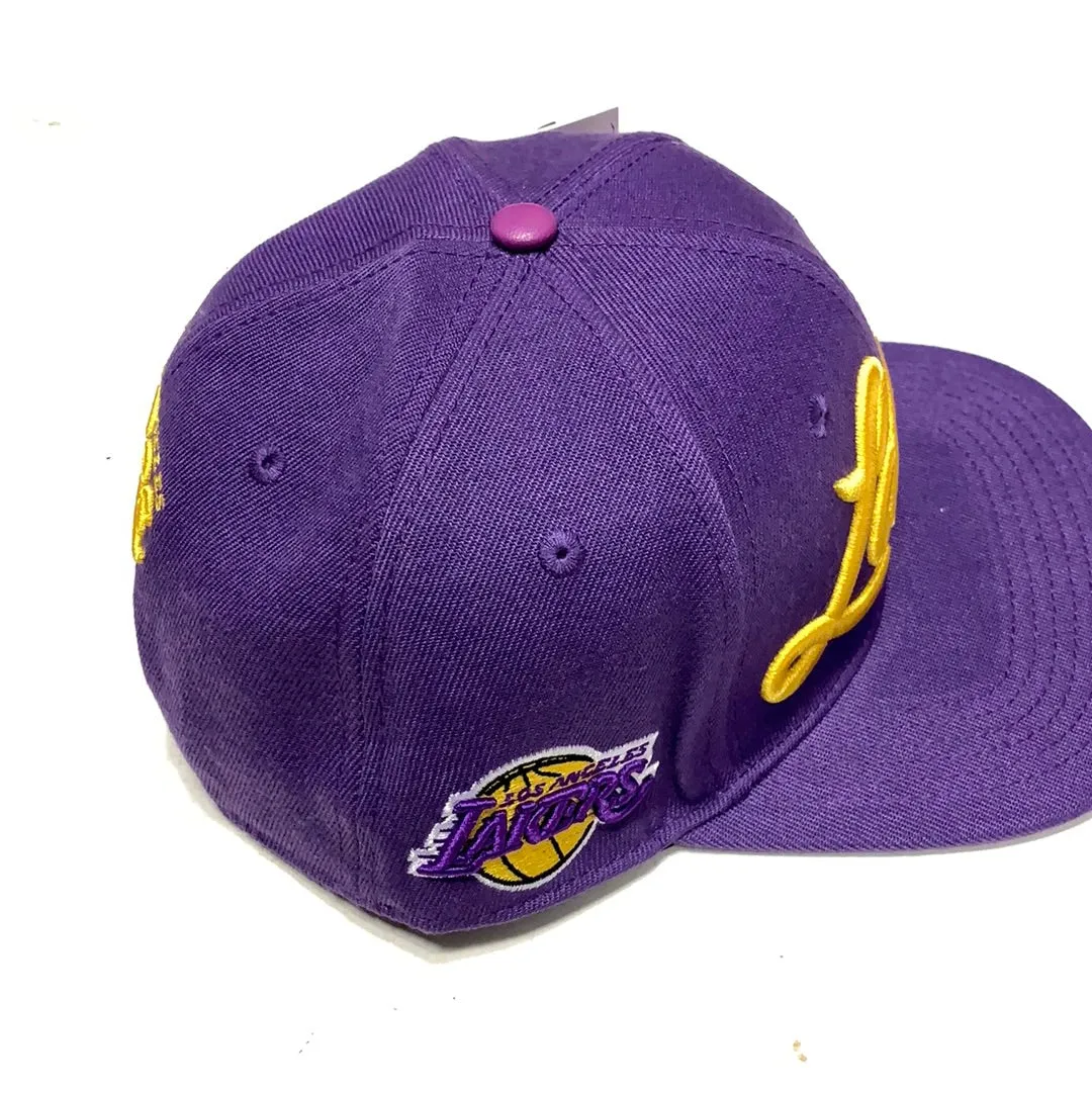 Pro Standard LA Lakers SnapBack Hat sold by Unleashed Streetwear product image thumbnail 2