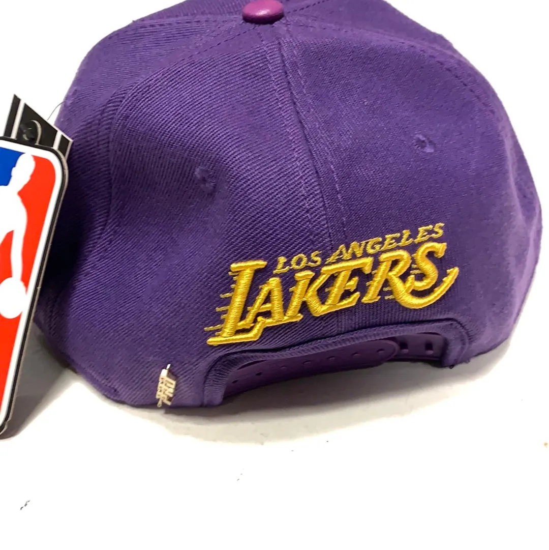 Pro Standard LA Lakers SnapBack Hat sold by Unleashed Streetwear product image thumbnail 3