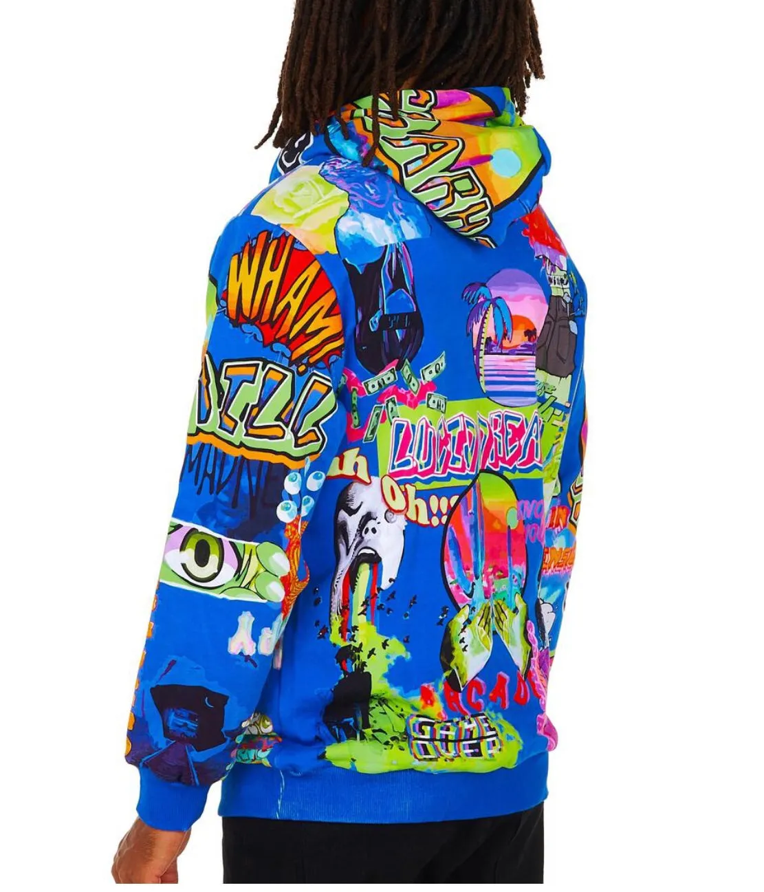 Sugar Hill Men’s Hooded Sweatshirt sold by Unleashed Streetwear product image thumbnail 2