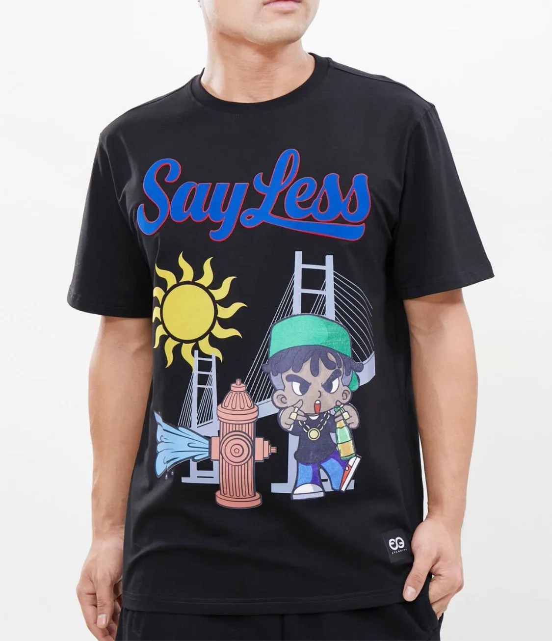 Hudson/Eternity Men’s Say Less Tee sold by Unleashed Streetwear