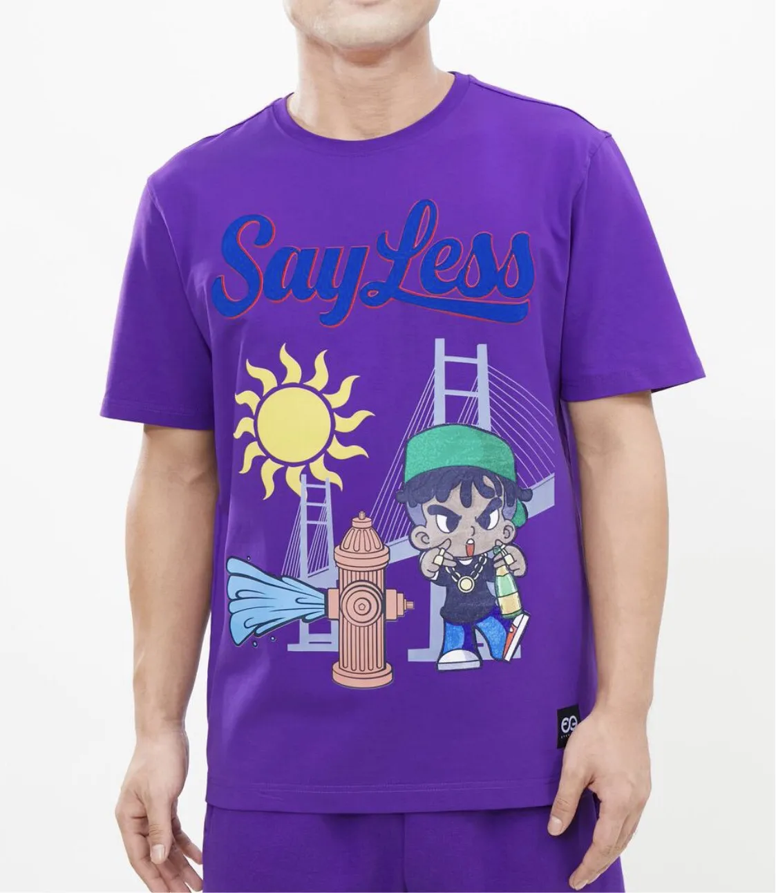 Hudson/Eternity Men’s Say Less Tee sold by Unleashed Streetwear