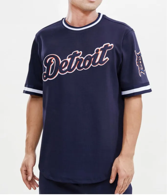 Pro Standard Men’s Detroit Tigers Jersey Shirt sold by Unleashed Streetwear