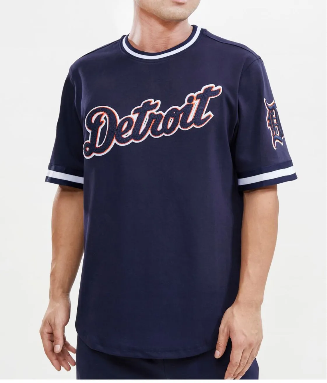 Pro Standard Men’s Detroit Tigers Jersey Shirt sold by Unleashed Streetwear