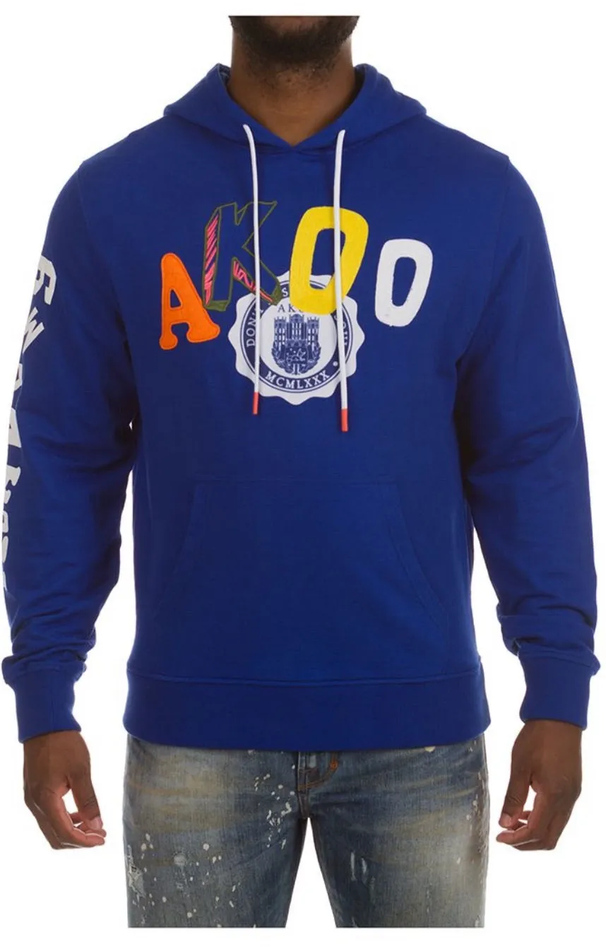 Akoo Men’s Blue Sweatsuit 2 Piece Set sold by Unleashed Streetwear