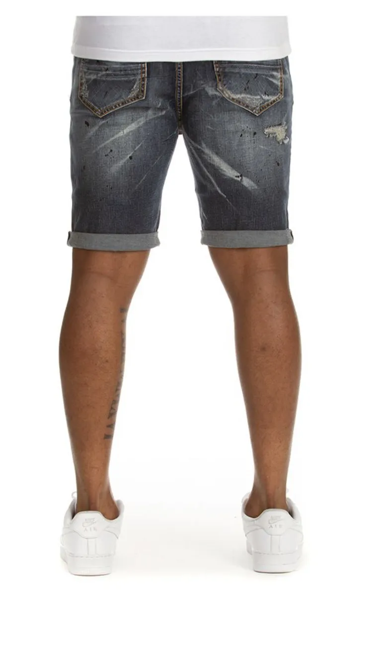 Akoo Men’s Jean Shorts sold by Unleashed Streetwear product image thumbnail 2