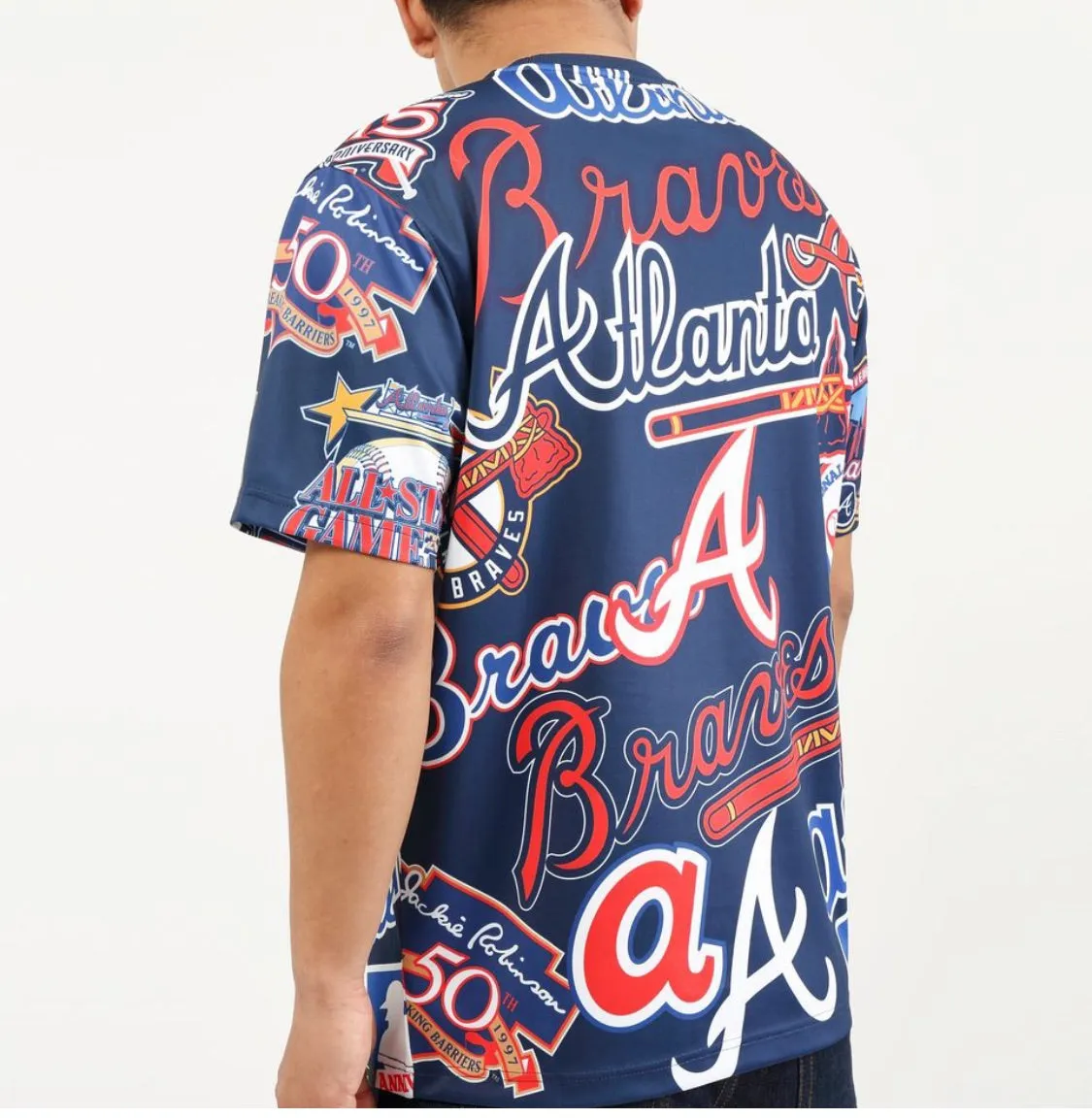 Pro Standard Atlanta Braves Sports Tee Shirt sold by Unleashed Streetwear product image thumbnail 2
