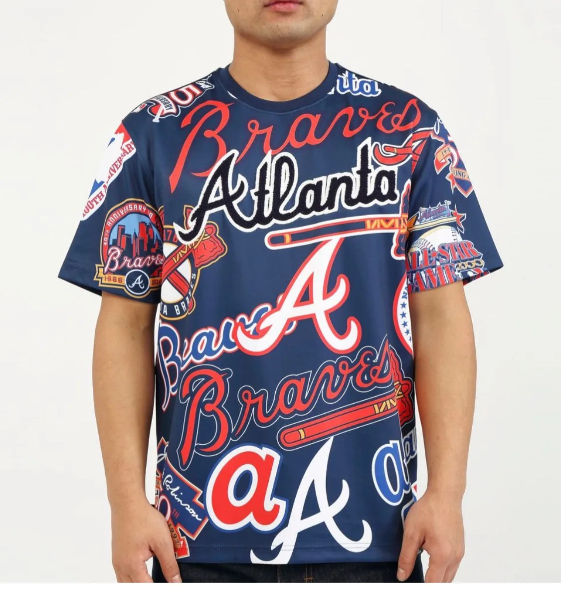 Pro Standard Atlanta Braves Sports Tee Shirt sold by Unleashed Streetwear