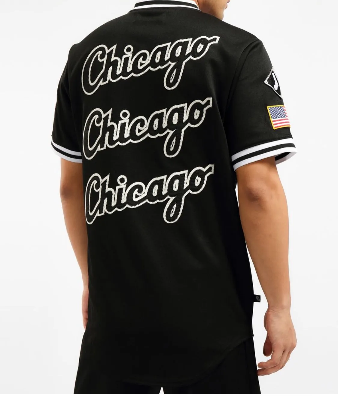 Pro Standard Black Chicago White Sox Jersey sold by Unleashed Streetwear product image thumbnail 2