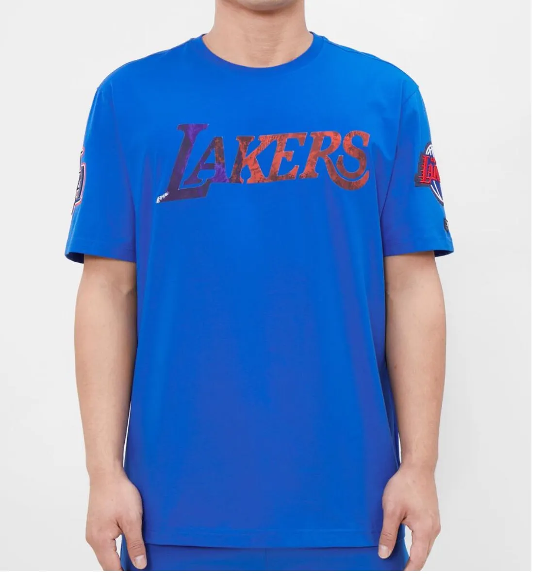 Pro Standard LA Lakers Sports Tee Shirt sold by Unleashed Streetwear product image thumbnail 3