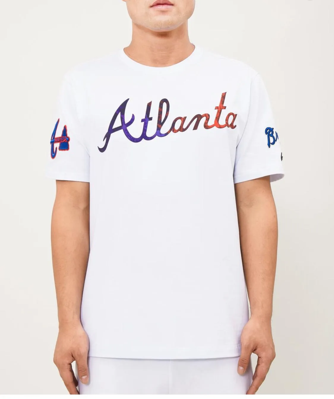 Pro Standard Atlanta Braves Sports Tee Shirt sold by Unleashed Streetwear product image thumbnail 3