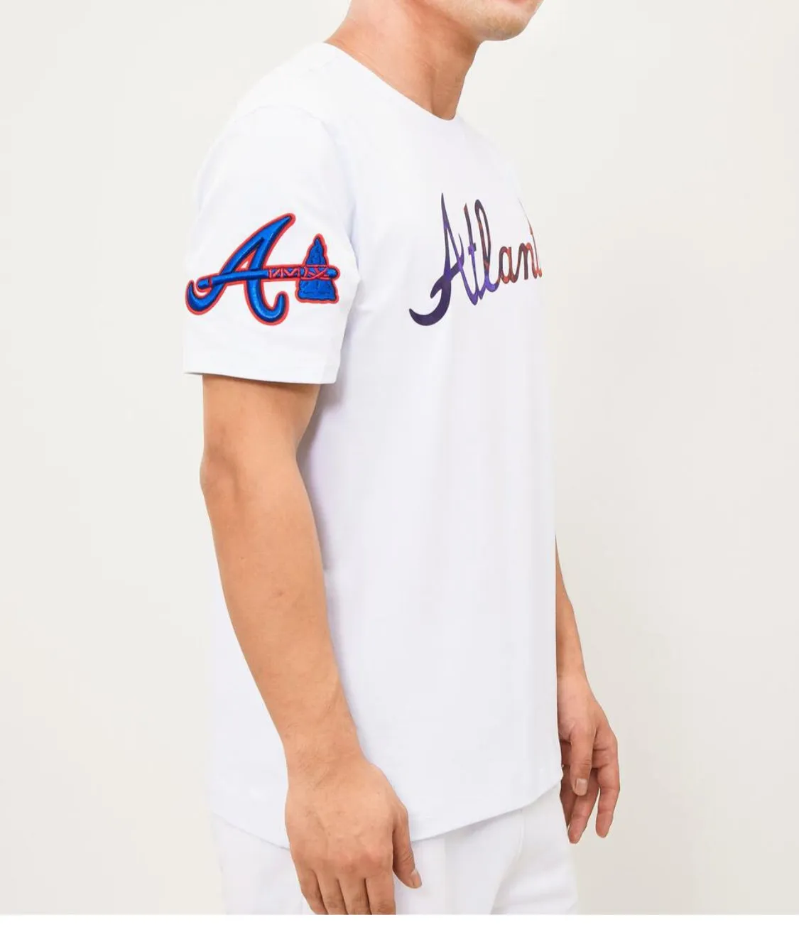 Pro Standard Atlanta Braves Sports Tee Shirt sold by Unleashed Streetwear