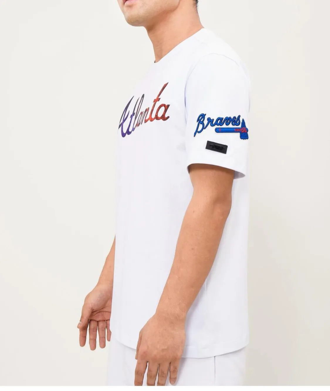 Pro Standard Atlanta Braves Sports Tee Shirt sold by Unleashed Streetwear product image thumbnail 2