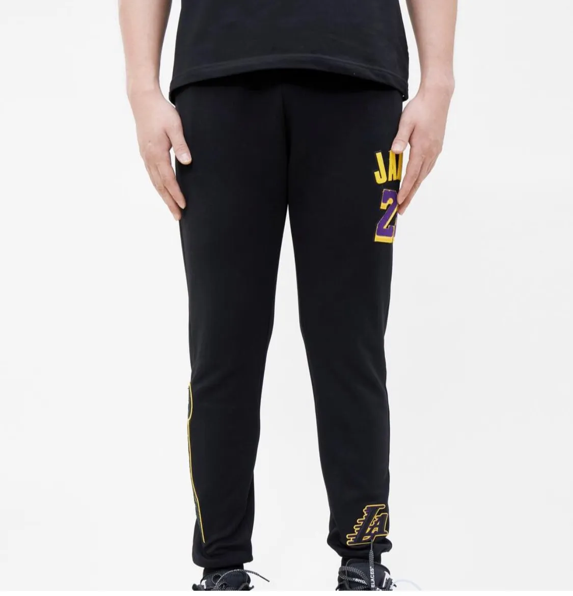 Pro Standard Lebron James LA Lakers Hooded Sweat Suit 2 Piece Set sold by Unleashed Streetwear product image thumbnail 4