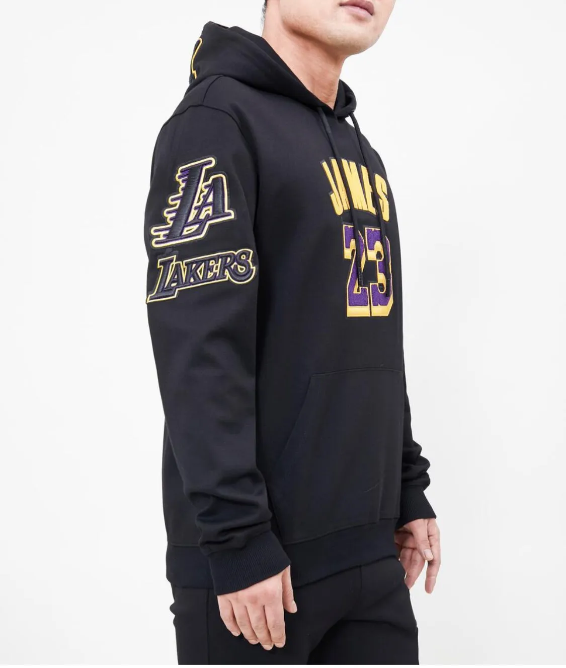 Pro Standard Lebron James LA Lakers Hooded Sweat Suit 2 Piece Set sold by Unleashed Streetwear