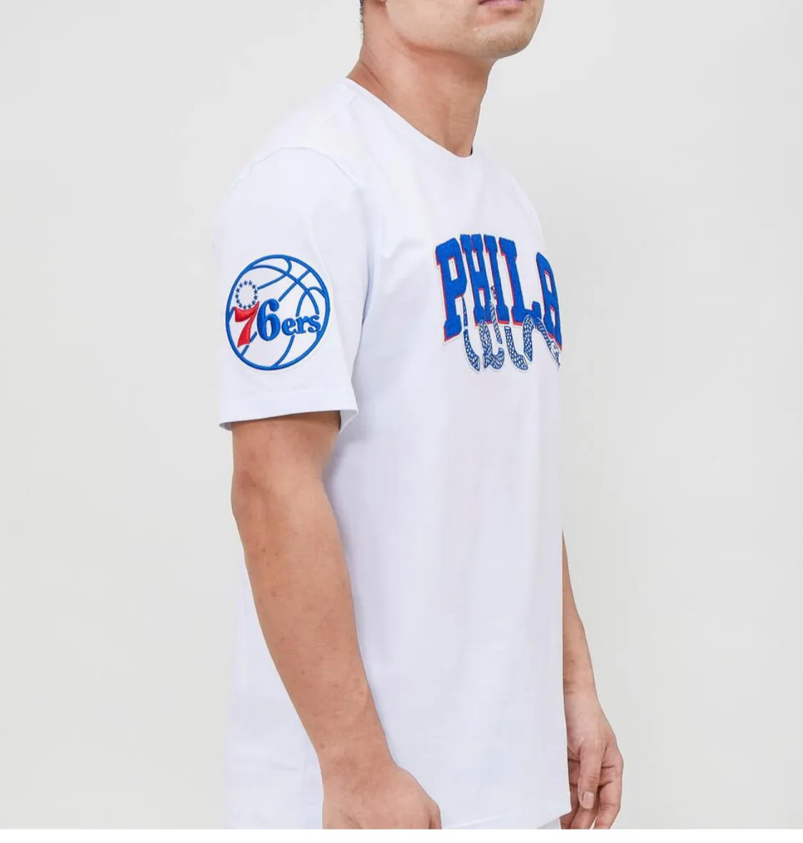 Pro Standard Sports 2 Piece White Philadelphia 76ers Short Set sold by Unleashed Streetwear