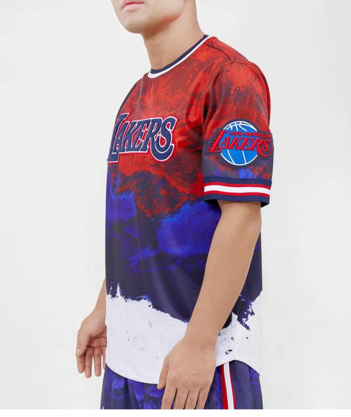 Pro Standard 2 Piece Jersey LA Lakers Short Set sold by Unleashed Streetwear product image thumbnail 3