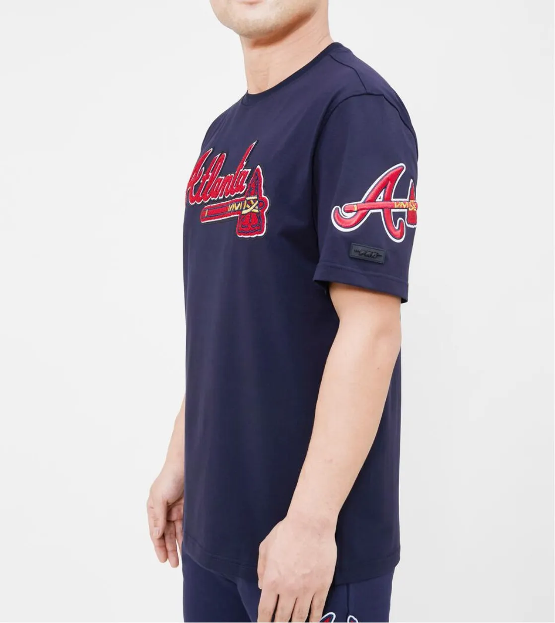 Pro Standard 2 Piece Atlanta Braves Short Set sold by Unleashed Streetwear product image thumbnail 3