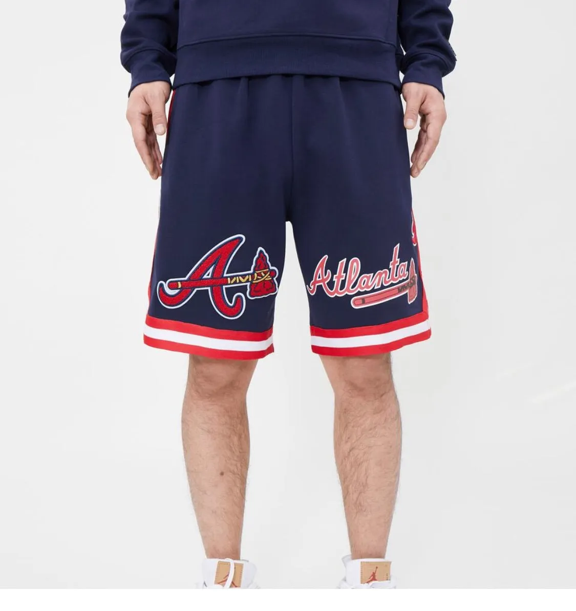 Pro Standard 2 Piece Atlanta Braves Short Set sold by Unleashed Streetwear product image thumbnail 4