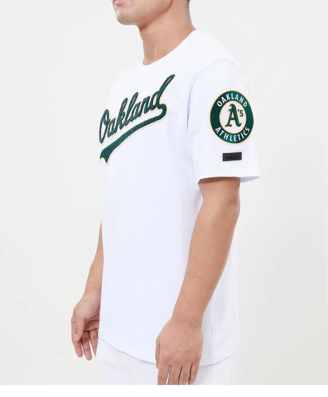 Pro Standard 2 Piece Oakland A’s Short Set sold by Unleashed Streetwear product image thumbnail 3