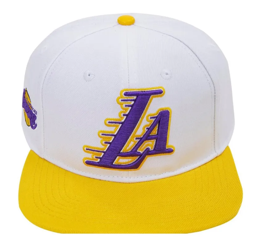 Pro Standard White LA Lakers Hat sold by Unleashed Streetwear