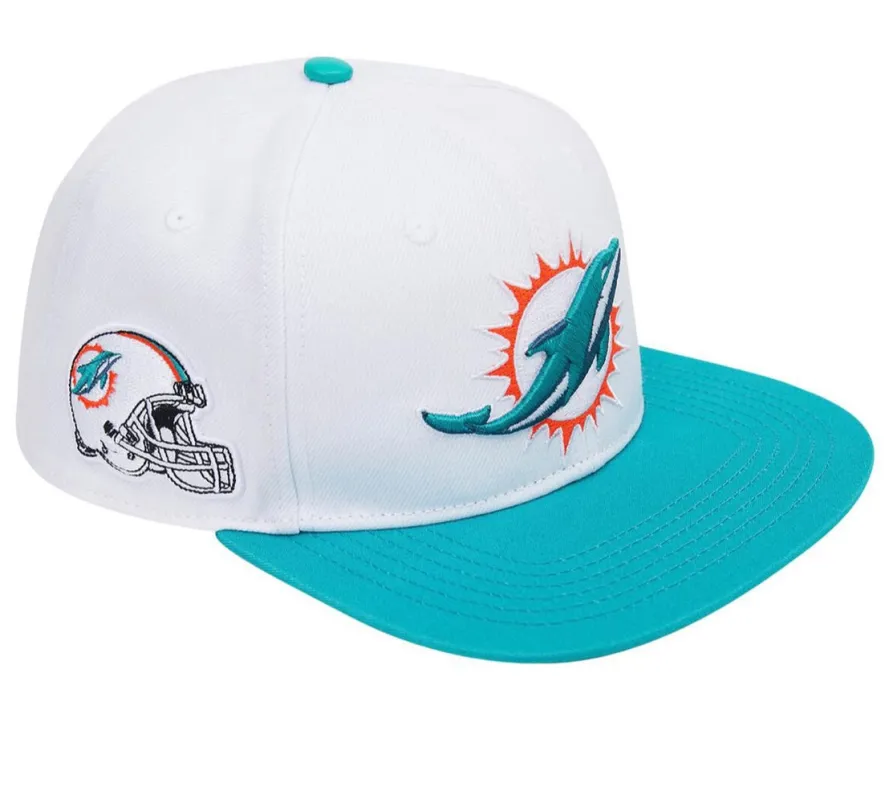 Pro Standard White Miami Dolphins Hat sold by Unleashed Streetwear