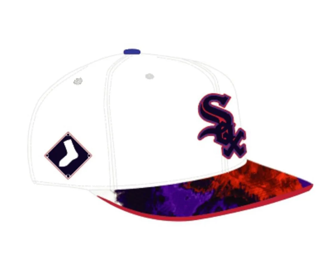 Pro Standard Dip Dye Chicago White Sox Hat sold by Unleashed Streetwear product image thumbnail 2