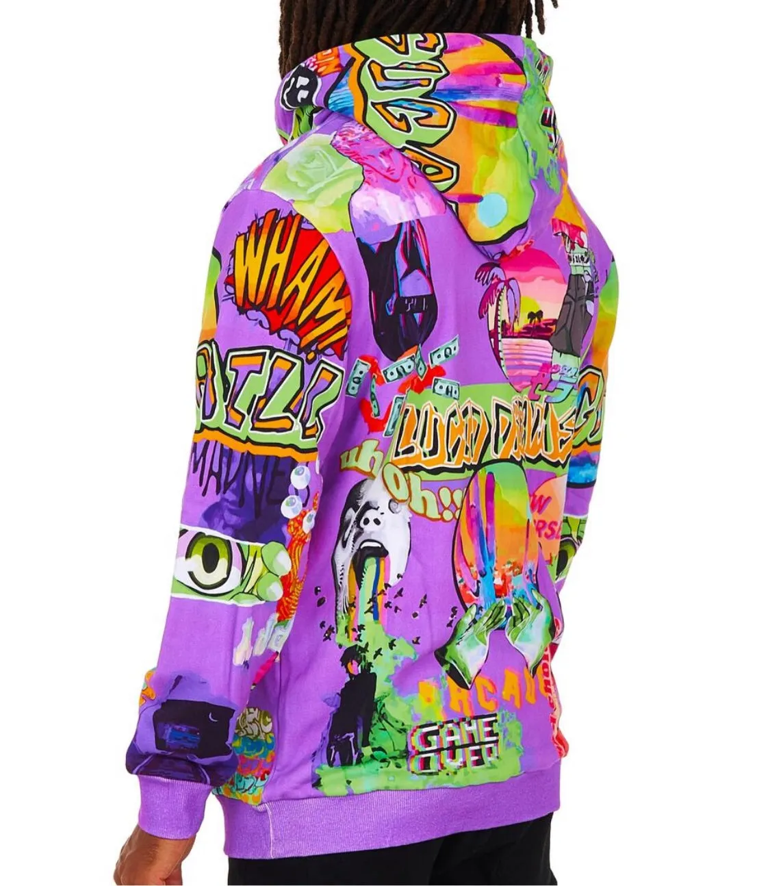 Sugarhill Men’s Hooded Sweatshirt Lucid Dreams sold by Unleashed Streetwear product image thumbnail 2