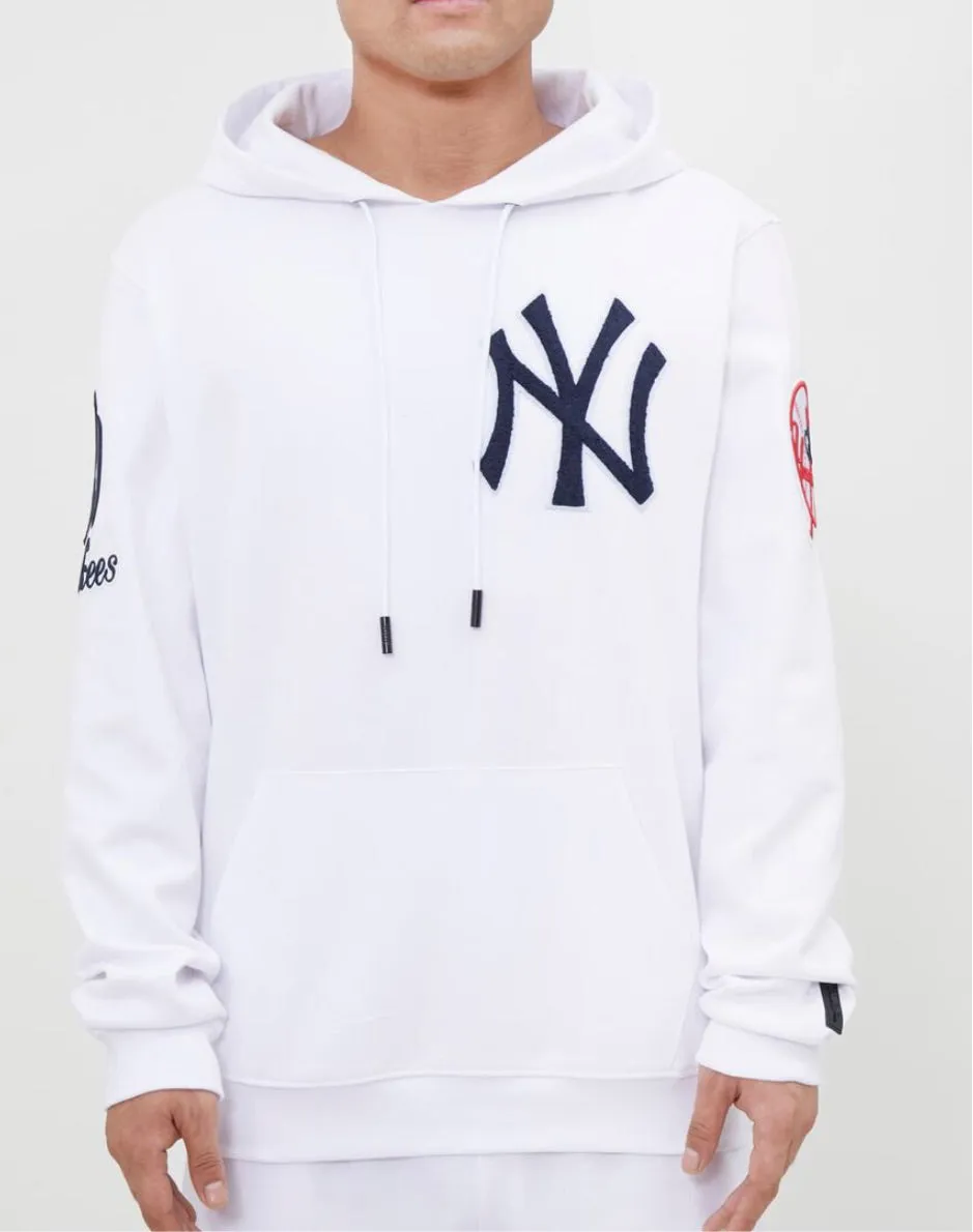 Men’s White Pro Standard New York Yankees 2 Piece Sweat Suit Set sold by Unleashed Streetwear product image thumbnail 4